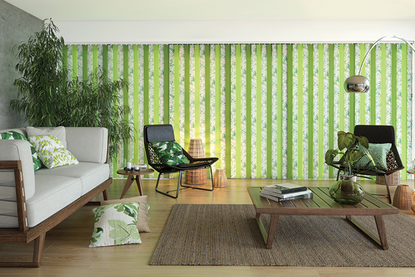 Vertical Blind Tropicana Mojito and Carnival Kiwi